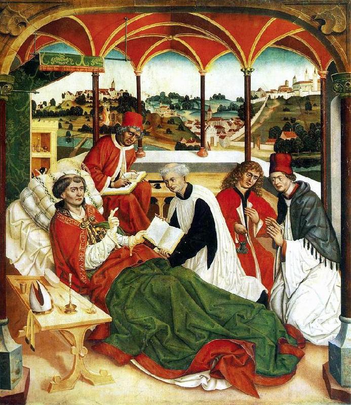 POLACK, Jan The Death of St Corbinian
